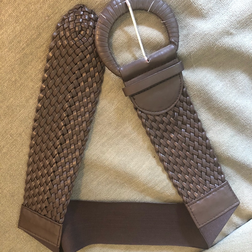 Wide Brown Belt